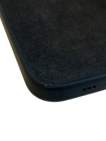 Apple iPhone 15 Pro Silikon Case mit MagSafe, Schwarz,...