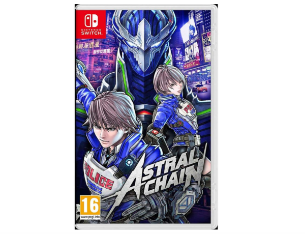 Nintendo Switch - Astral Chain Standard Edition - Englisch ❌ Hardcase beschädigt